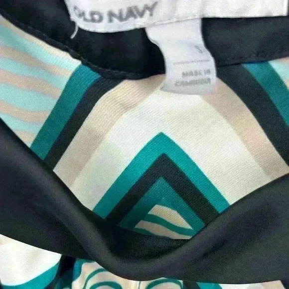 Old Navy Women's Sleeveless Geometric Print Tank Top Size S Multicolor - Picture 5 of 8